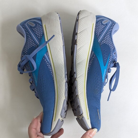Brooks Women's Ghost 14 Running Shoes Size 7.5 Blue Sneakers - Picture 3 of 7